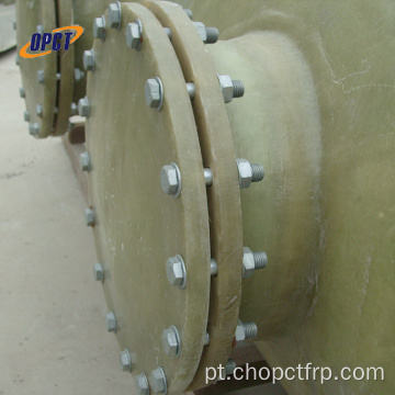 Flanges de fibra de vidro de alta resistência FRP / GRP